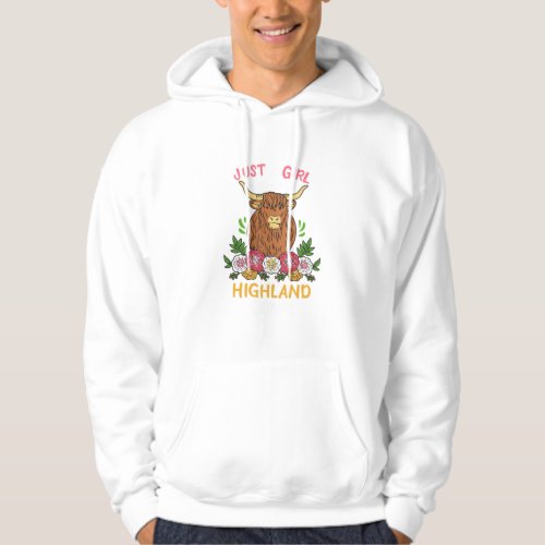 Highland Cow Scottish Farmer Hoodie