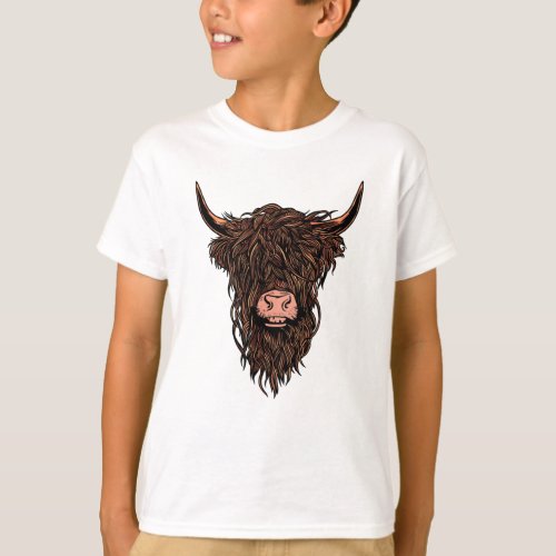 Highland Cow T_Shirt