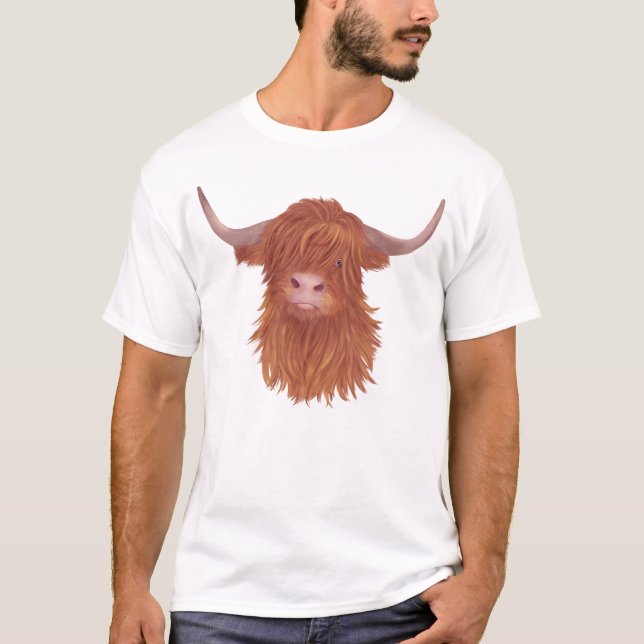 Highland Cow T-Shirt (Front)