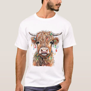 Highland Cow T Shirt