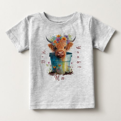 Highland cow T_shirt