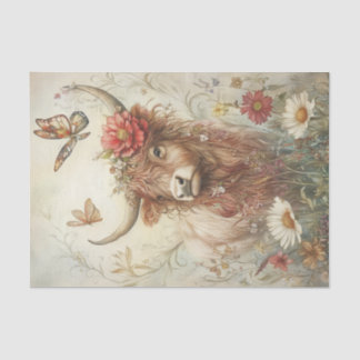 Highland Cow Tissue Paper