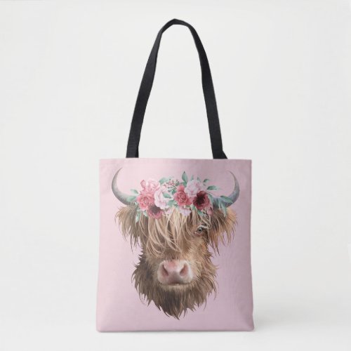 Highland Cow Tote Bag