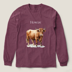 Highland Cow Tri-Blend Shirt