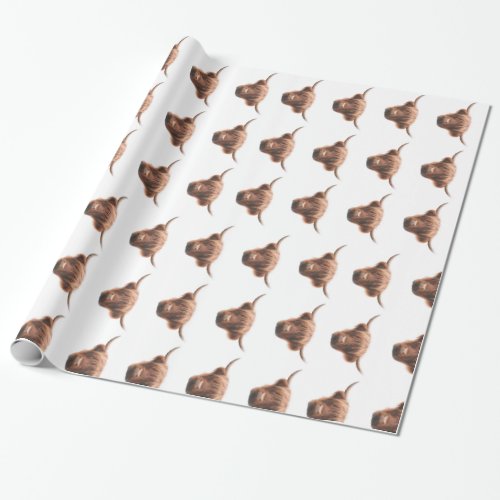 Highland Cow Wrapping Paper