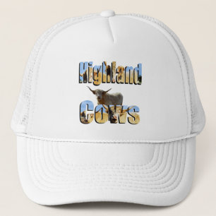 Highland Cows Picture Logo, Trucker Hat