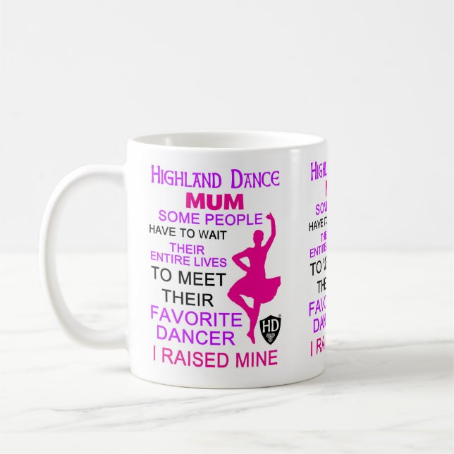 Highland Dance Mom Coffee Mug (Left)