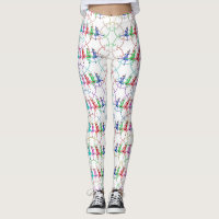 Highland Dance Multi Color Leggings