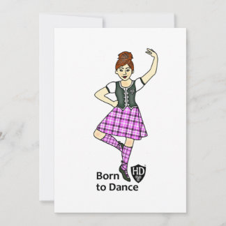 Highland Dancer Card