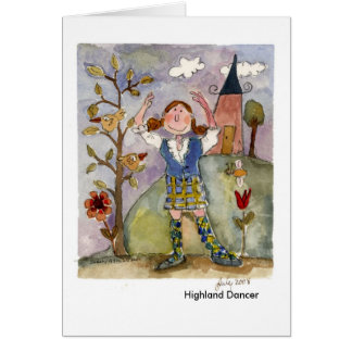 Highland Dancer Cards