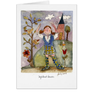 Highland Dancer Cards