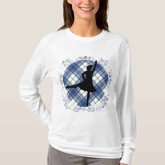 Highland Dancer Eildon Tartan T-Shirt (Front)
