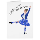 Highland Dancer in Blue (Front)