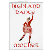 Highland Dancer Mother - Red (Front)