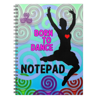 Highland Dancer Notepad Notebook