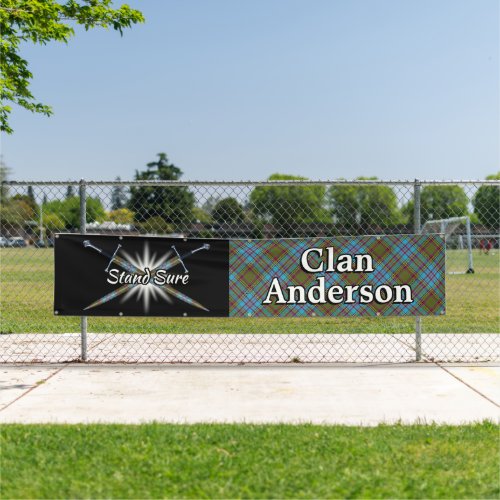 Highland Festival Clan Anderson Tent Banner