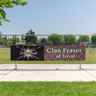 Highland Festival Clan Fraser of Lovat Tent Banner