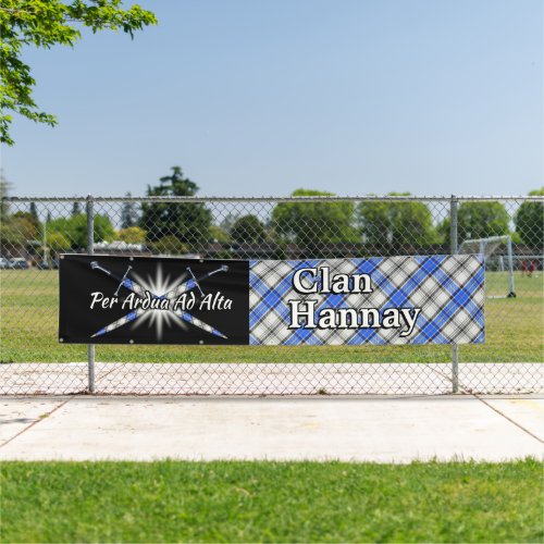 Highland Festival Clan Hannay Tent Banner