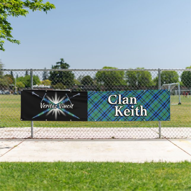 Highland Festival Clan Keith Tent Banner (Insitu)