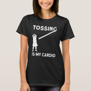 Highland Games Caber Toss Heavy Athlete  Scottish  T-Shirt