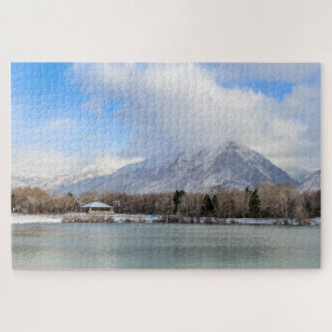 Highland Glen Park in December Jigsaw Puzzle