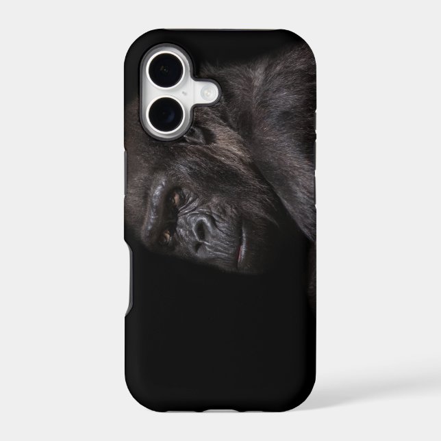 Highland Gorilla - Thinker Iphone Case (Back)