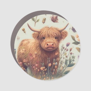 Highland Harmony Car Magnet