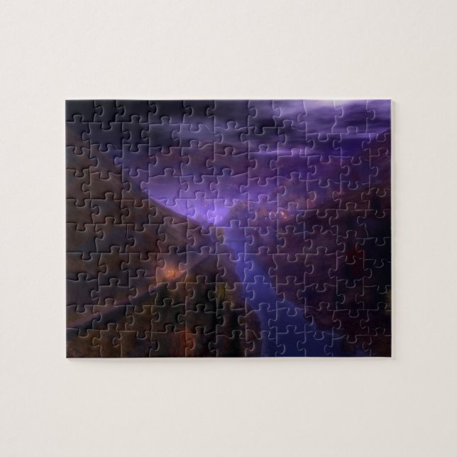 Highland Home Lights Puzzle (Horizontal)
