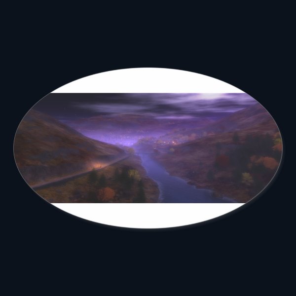 Highland Home Lights Stickers