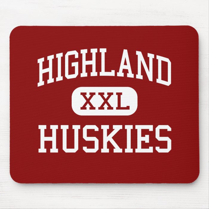 Highland   Huskies   High School   Riverside Iowa Mouse Pad
