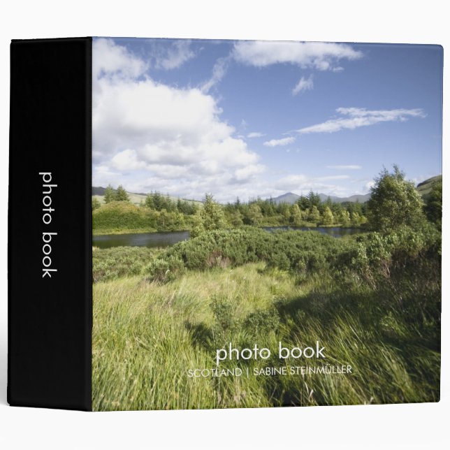 Highland Landscape • Photo Book Binder (Front/Spine)