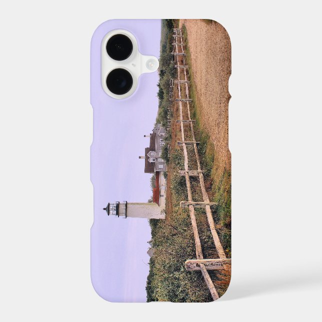 Highland Lighthouse, Cape Cod, Massachusetts Iphone Case (Back)