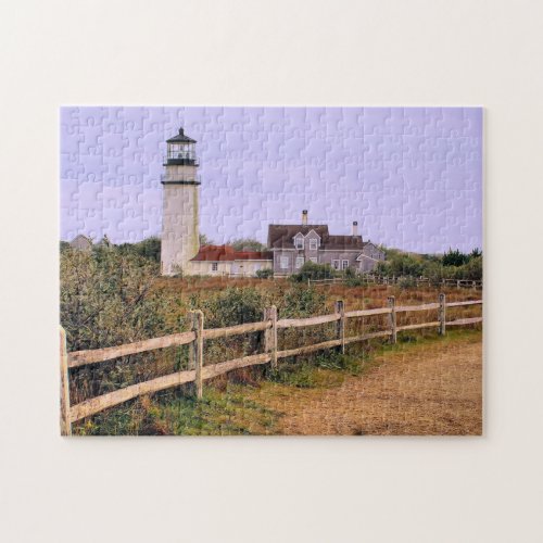 Highland Lighthouse Cape Cod Massachusetts Jigsaw Puzzle