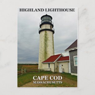 Highland Lighthouse, Massachusetts Postcard
