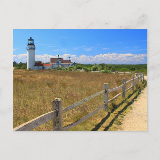 Highland Lighthouse Truro Cape Cod Postcard (Front)