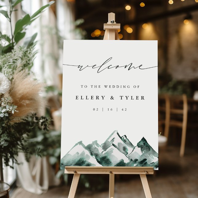 Highland | Mountain Wedding Welcome Sign (Creator Uploaded)