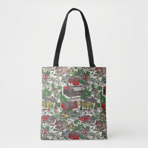 Highland Park Chatt Tote Bag