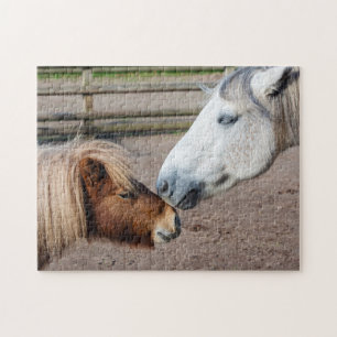 Highland Pony and Shetland Pony Jigsaw puzzle