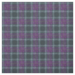 Highland Purple Green Twilight Plaid Fabric