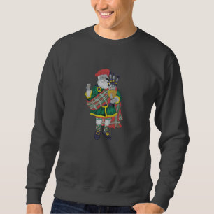 Highland Santa Claus Embroidered Sweatshirt