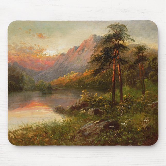 Highland Solitude Mouse Pad (Front)