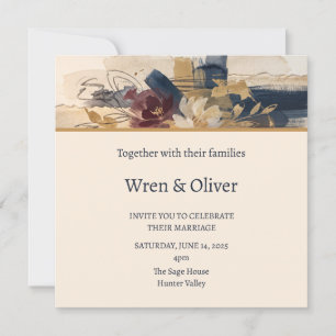Highland Sunset Wedding Invitation