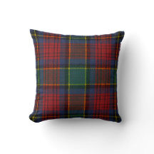  “HIGHLAND TARTAN” THROW PILLOW - DIGITAL PRINT