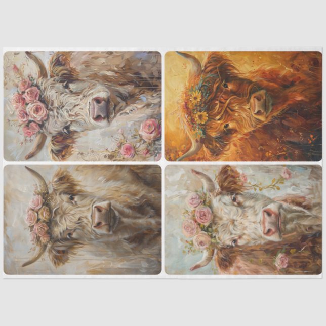 Highlander Haven Tissue Paper (Front)