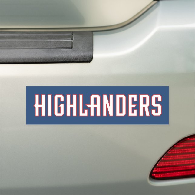 Highlanders Car Magnet (In Situ)