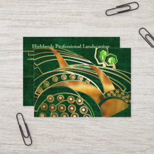 Highlands 2 Celtic LANDSCAPING TREE SERVICE Business Card
