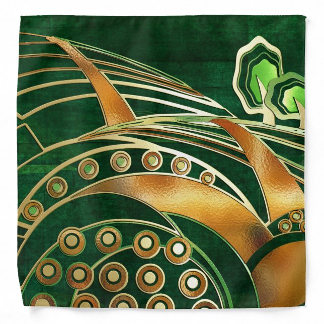Highlands 2 Celtic Scottish Irish English Bandana (Front)