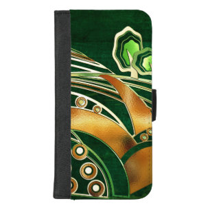 Highlands 2 Celtic Scottish Irish English iPhone 8/7 Plus Wallet Case