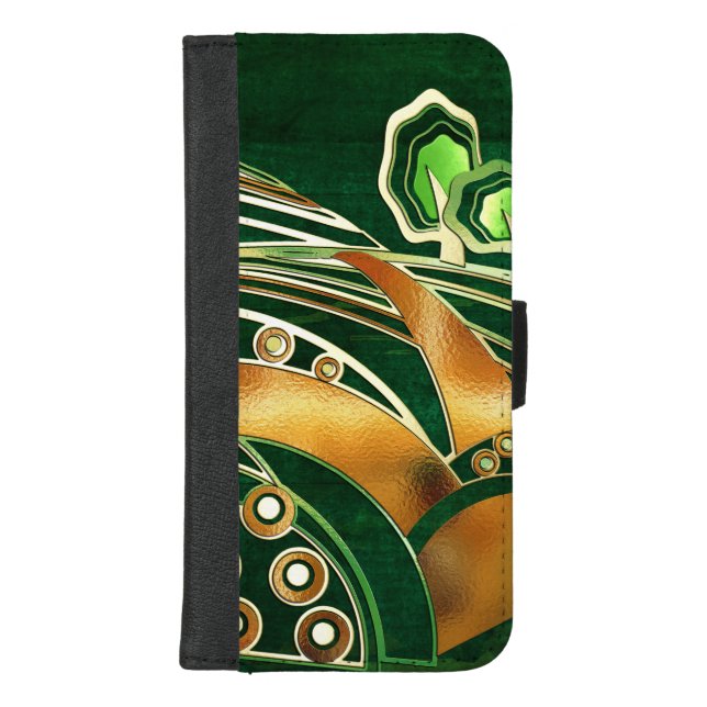 Highlands 2 Celtic Scottish Irish English iPhone Wallet Case (Front)