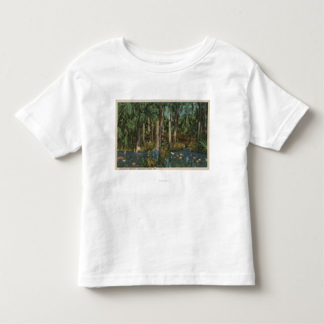 Highlands County, FL - View of Highlands Hammock Toddler T-shirt (Front)